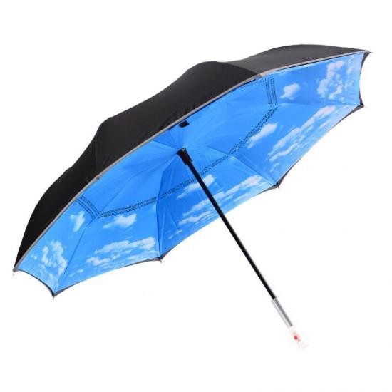 LED handle Inverted Umbrella