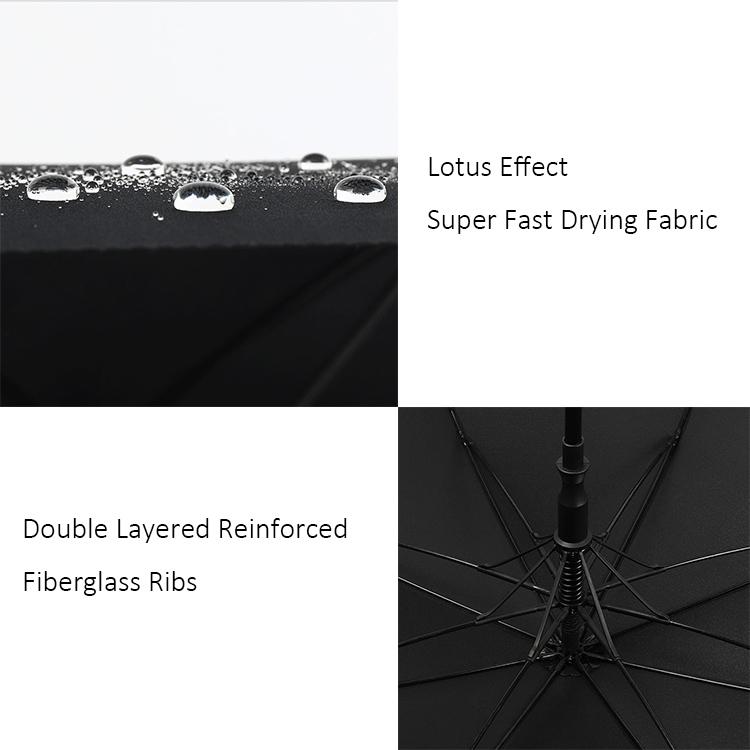 Bulk personalized stick umbrellas, wholesale logo printed umbrellas