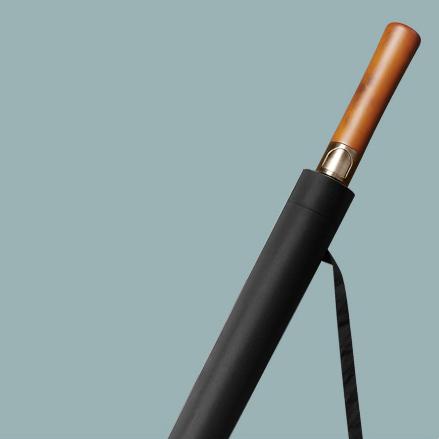 Personalised Golf Umbrella Wooden Handle